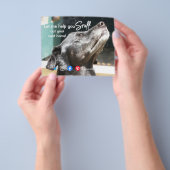 grappige onroerend goed snuffel je volgende huis h flyer (Hand)