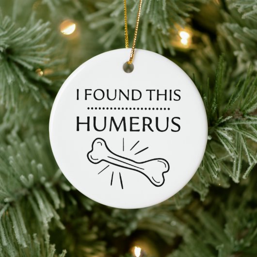 Grappige ontdekkingen, ik vond deze humerus gesche keramisch ornament (Boom)