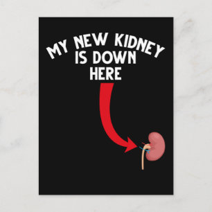 Grappige Ontvanger Niertransplantatie Briefkaart