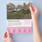 Grappige, onzinnige verzen met afscheurbare tabbla flyer (Hand)