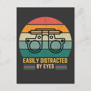 Grappige oogheelkunde oogarts briefkaart