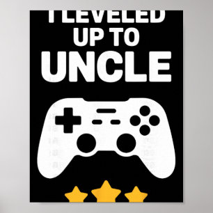 Grappige Oom Art Voor Oom Mannen Van Nieuw Gepromo Poster