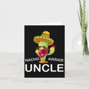 Grappige Oom Grappen Humor Grappig Nacho Gemiddeld Kaart