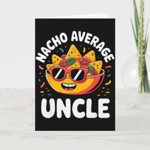 Grappige Oom Ontwerp Voor Oom Mannen Eerste Keer O Kaart