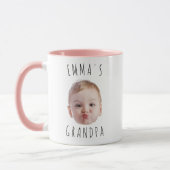 Grappige op maat gemaakte babymuts foto mok (Links)