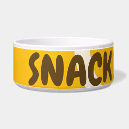 Grappige op maat gemaakte huisdierenkom – “Snackin Voerbakje