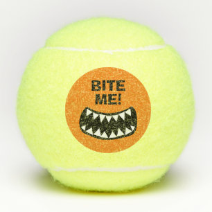 Grappige op maat gemaakte tennisballen met monster