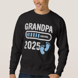 Grappige Opa 2025 Loading voor Zwangerschap Announ Trui