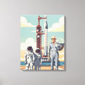 Grappige opa canvas afdruk (Voorkant)