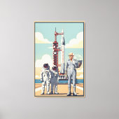 Grappige opa canvas afdruk (Voorkant)