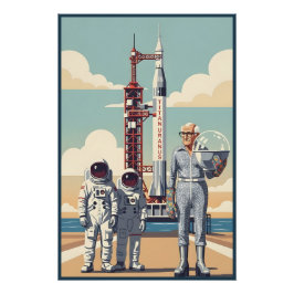Grappige opa perfect poster