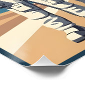 Grappige opa perfect poster (Hoek)