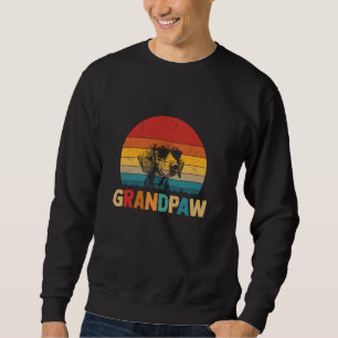 Grappige opa Retro Vintage Teckel Lover Grand Trui
