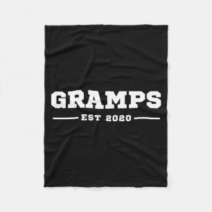 Grappige opa wordt al snel Opa Est 2020 Nieuwe Gro Fleece Deken