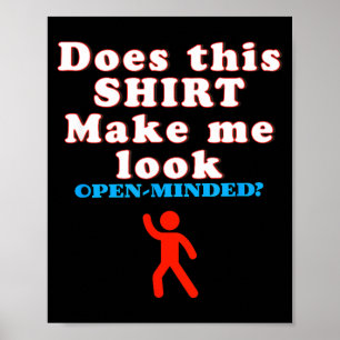 Grappige Open Geestige Quote Sarcastische Humor Ve Poster