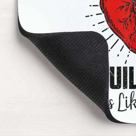 Grappige Open Hart Chirurgie Herstel Overlevende G Muismat (Hoek)