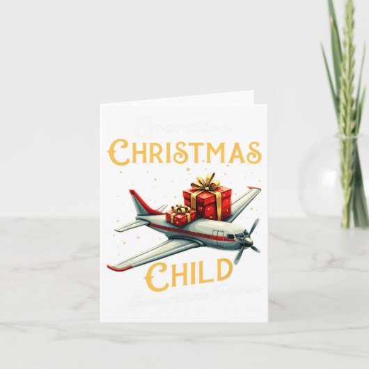 Grappige Operatie Kerstkind Grappige Familie Match Kaart (Voorkant)