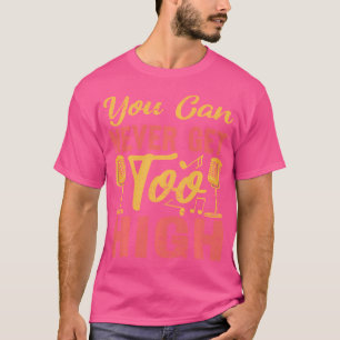 Grappige operazangeres die je nooit te hoog kunt k t-shirt