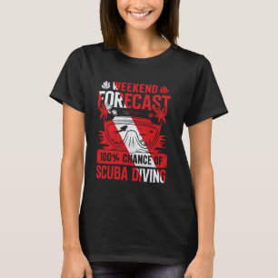 Grappige Opgelapte Duikvlag Grappige Spreuk Zeg T-shirt