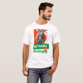 Grappige Oplaadbare Koala Introvert Stemming T-shirt (Voorkant volledig)