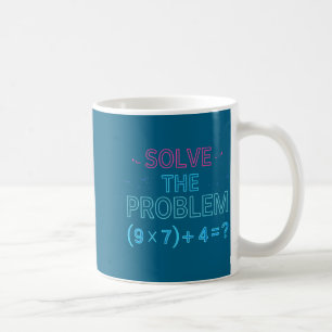 Grappige Oplossing Probleem Wiskunde 67 Meme Koffiemok