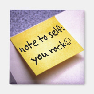 Grappige opmerking voor zelfmagneet magneet