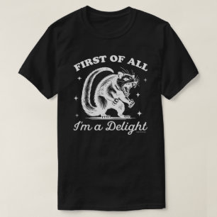 Grappige Opossum T-shirt - Ik ben een genoegen