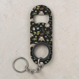 Grappige Opossum Wasbeer Malle Vader Cadeau Mini Flessenopener