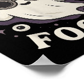 Grappige Optometrie Focus Soky Optometrist Hallo Poster (Hoek)
