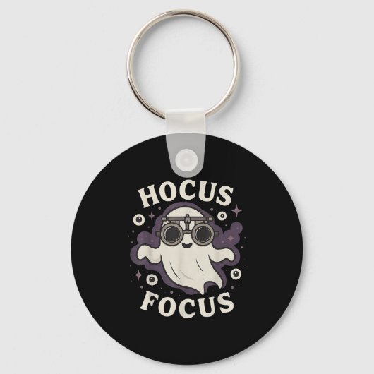 Grappige Optometrie Focus Soky Optometrist Hallo Sleutelhanger (Voorkant)