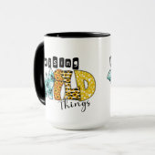 grappige opvoeding van wilde dingen mama mok (Voorkant links)