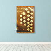 Grappige orgel canvas afdruk (Insitu (Houten vloer))