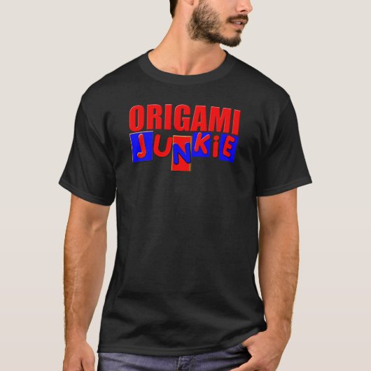 Grappige Origami T-shirt (Voorkant)