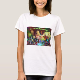 Grappige originele T-shirt “Wij zijn de champignon