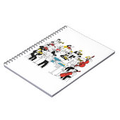 Grappige Orkest Illustratie - Drill Player Notitieboek (Linkerzijde)