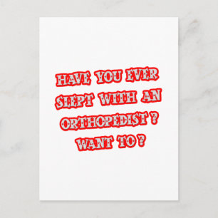 Grappige Orthopedist Pick-Up Line Briefkaart