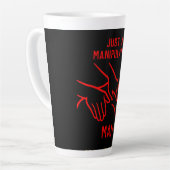 Grappige osteopaat geschenken latte mok (Linkerhoek)