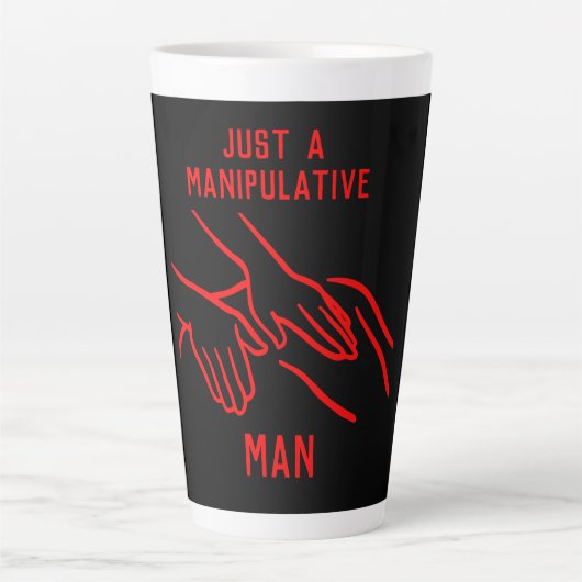 Grappige osteopaat geschenken latte mok (Voorkant)
