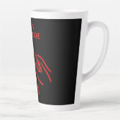 Grappige osteopaat geschenken latte mok (Rechts)