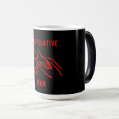 Grappige osteopaat geschenken magische mok (Voorkant rechts)