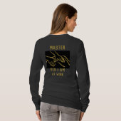 Grappige osteopaat geschenken t-shirt (Achterkant volledig)