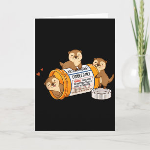 Grappige Otter Antidepressivum Dierentuin Jongens Kaart