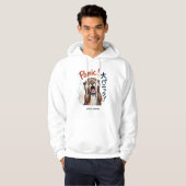 Grappige Otter in Paniek Meme  Hoodie (Voorkant volledig)