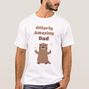 Grappige Otter Otterlijk Geweldige Vader Grap T-shirt