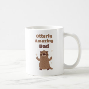 Grappige Otter Otterlijk Geweldige Vader Vaderdag Koffiemok