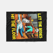 Grappige oude dame sarcastisch citaat laat de lich fleece deken (Voorkant (Horizontaal))