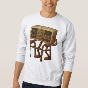 Grappige Oude Gamer Gamen Retro 80s 90s Videospel Trui