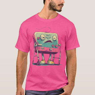 Grappige Oude Gamer Retro 80s 90s Videogame Oud T-shirt