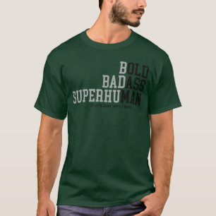 Grappige oude man die grap zegt vader grootvader e t-shirt