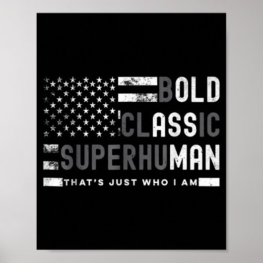 Grappige Oude Man Opa Grap Gadgets Vader Verjaarda Poster (Voorkant)